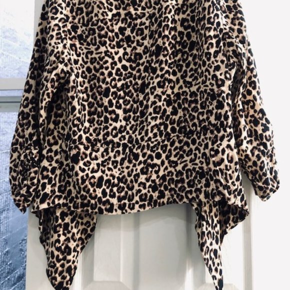 Leopard Print Lightweight Jacket - Picture 3 of 5
